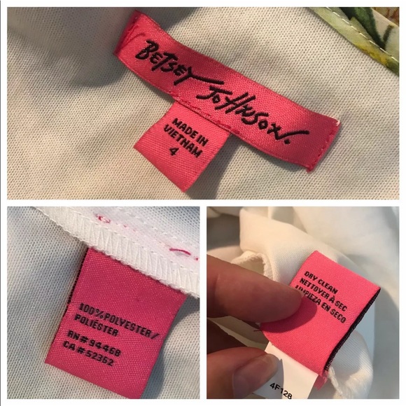 BETSEY JOHNSON Floral Garden Dress Blouson Ruffle - Picture 11 of 13